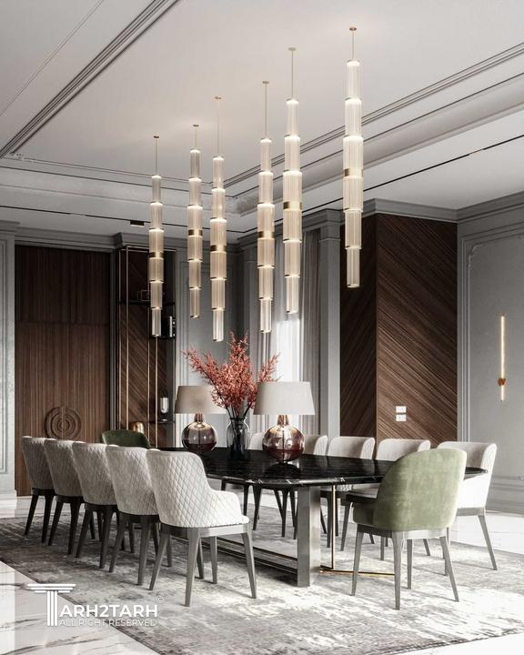 طراحی فضای نهارخوری