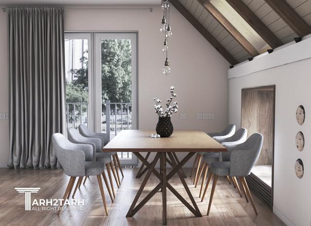 طراحی فضای  ناهارخوری 