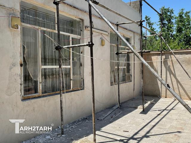 بازسازی نما و محوطه