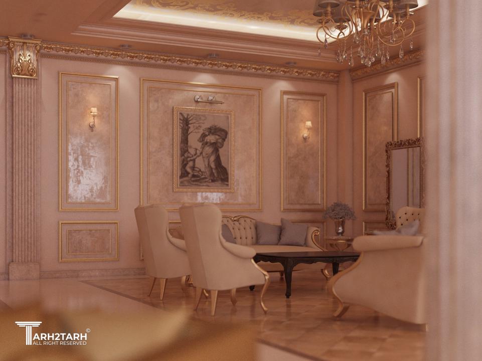 طراحی داخلی ساختمان الف 