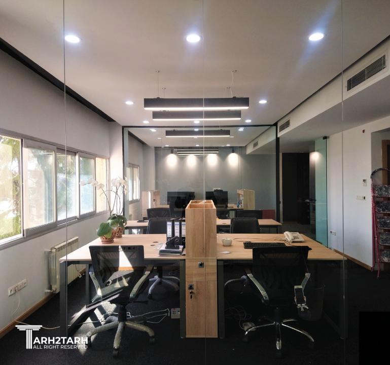 طراحی داخلی دفتر شرکت مهندسی و ساختمانی کیان سازه