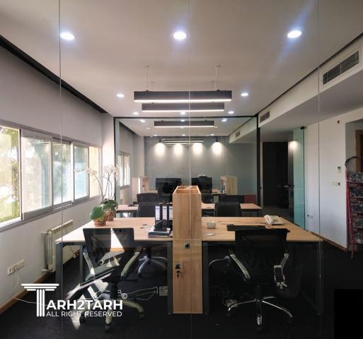 طراحی داخلی دفتر شرکت مهندسی و ساختمانی کیان سازه