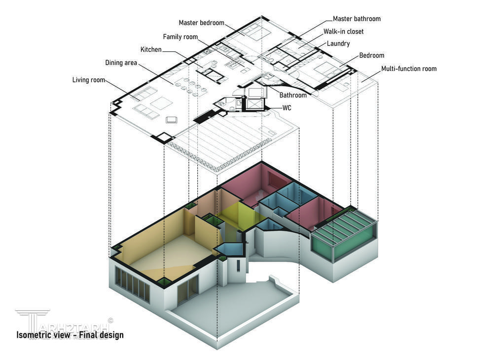 پنت هاوس گل سنگ (P-283)