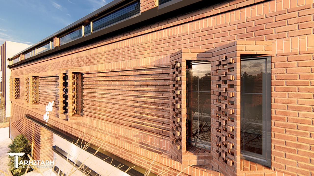 طراحی نما مجتمع آموزشی رهیار