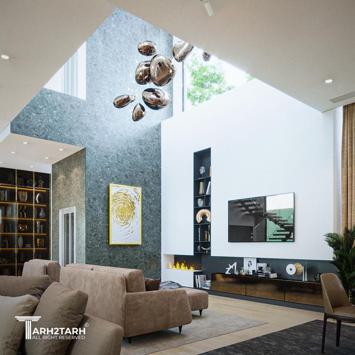 طراحی داخلی ویلا صفادشت