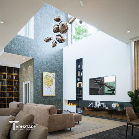 طراحی داخلی ویلا صفادشت