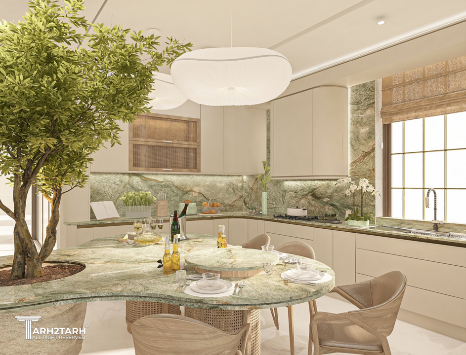 طراحی داخلی در برج سروستان امیران