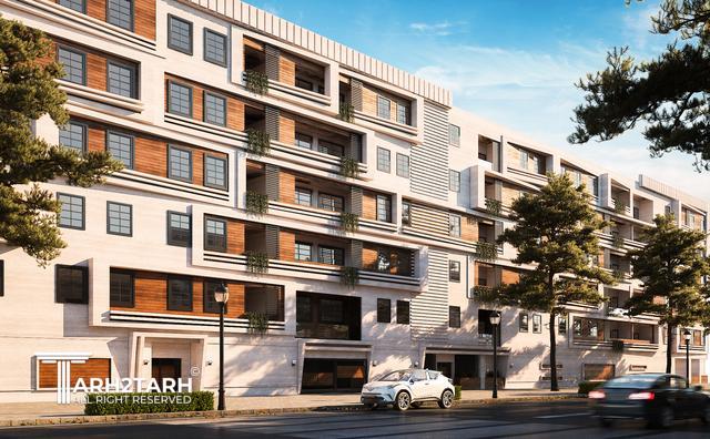 طراحی نما مسکونی 98 واحدی