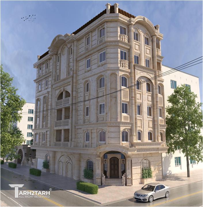 نمای 2 پروژه پاسداران