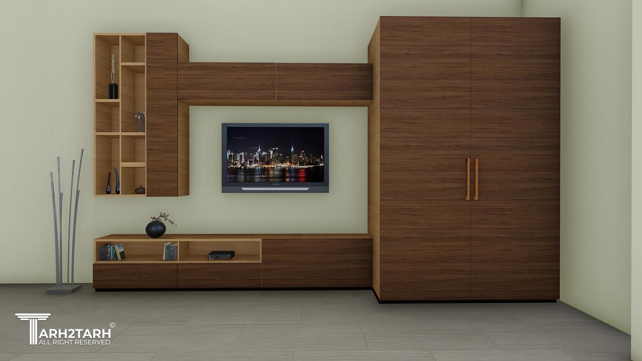 درخواست طراحي تي وي وال و كمد بزرگ
