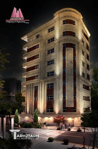 طراحی نمای رومی