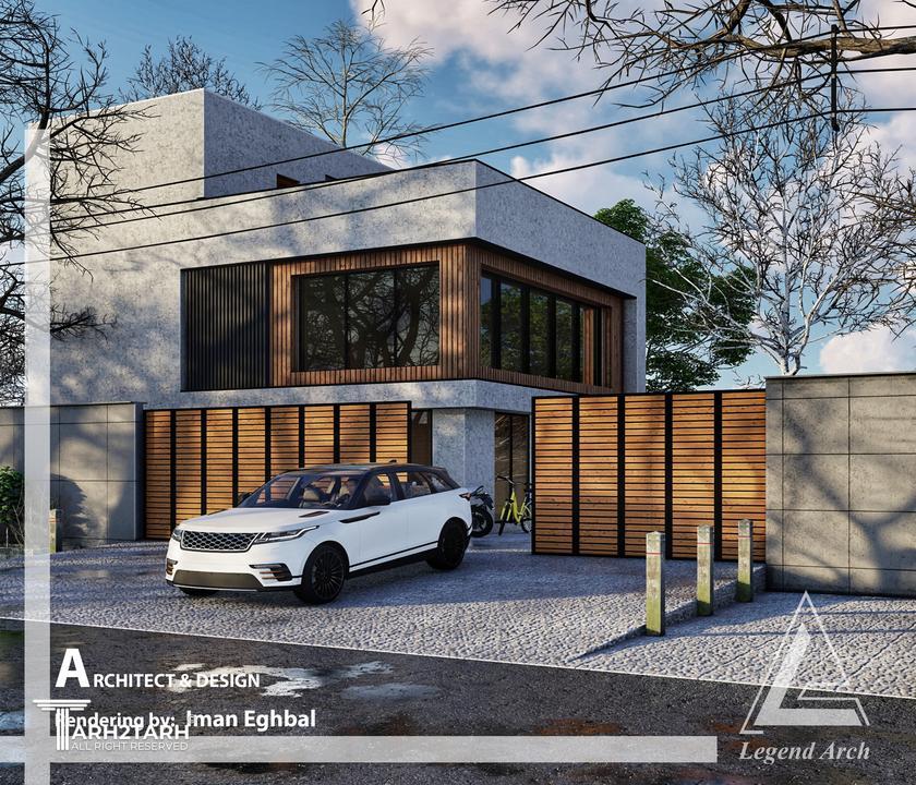 طراحی نما ویلا