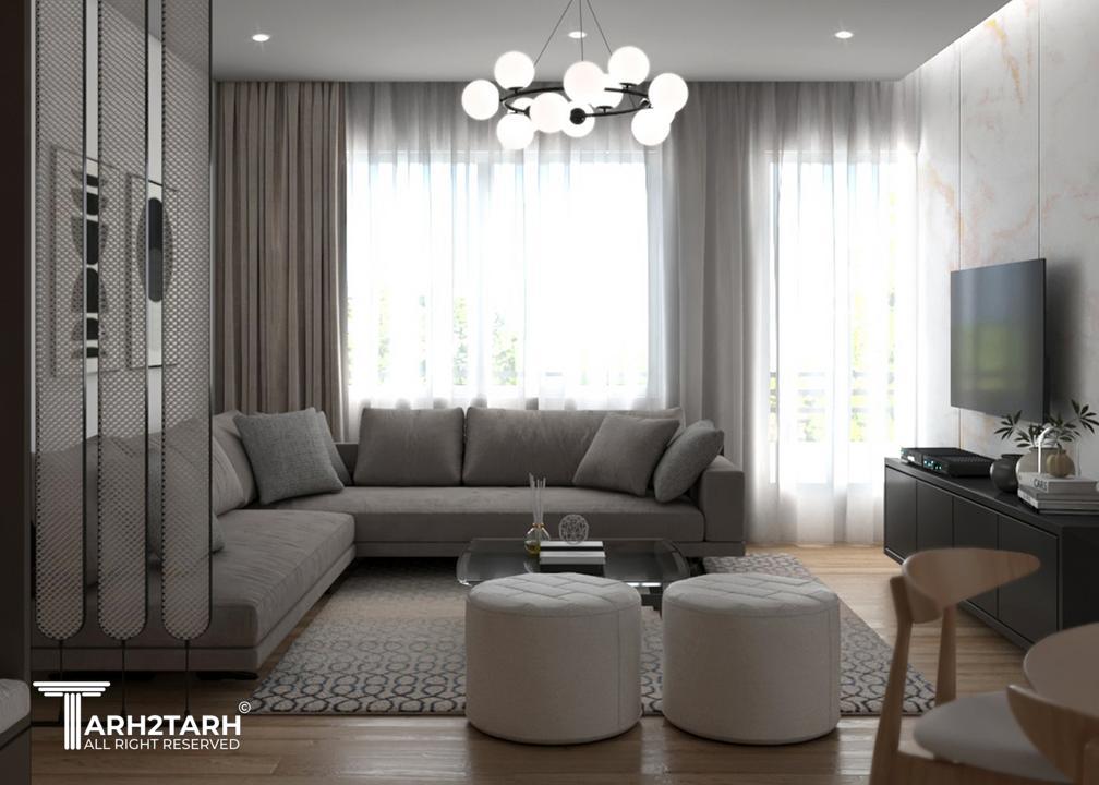 طراحی واحد مسکونی 70متری، کرج