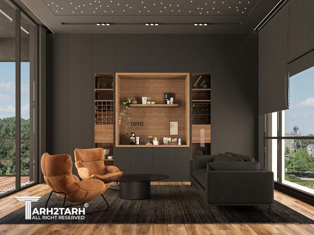 طراحی داخلی ویلا ورتکس