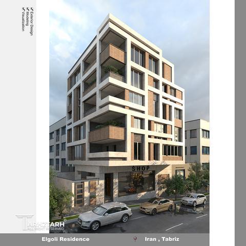 طراحی نما ایل گلی