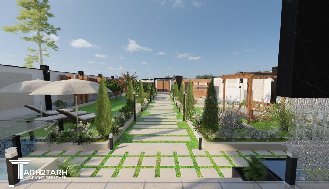 طراحی محوطه