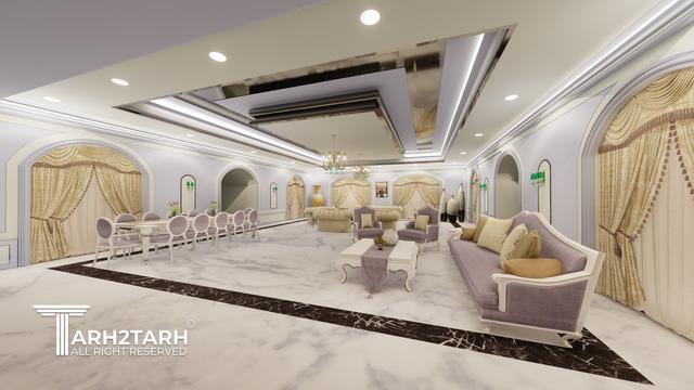 طراحی سالن پذیرایی