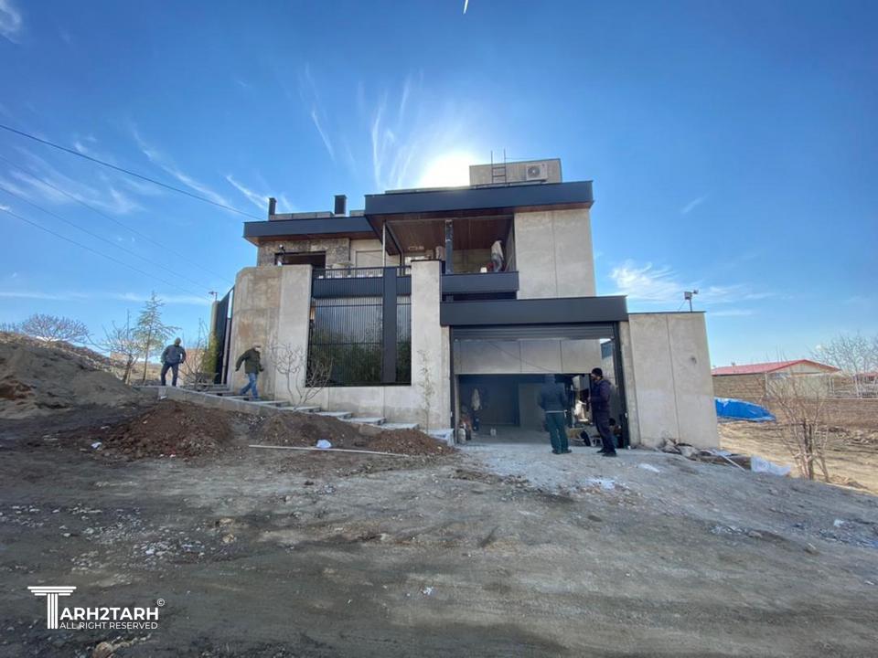 نمای شمالی پروژه