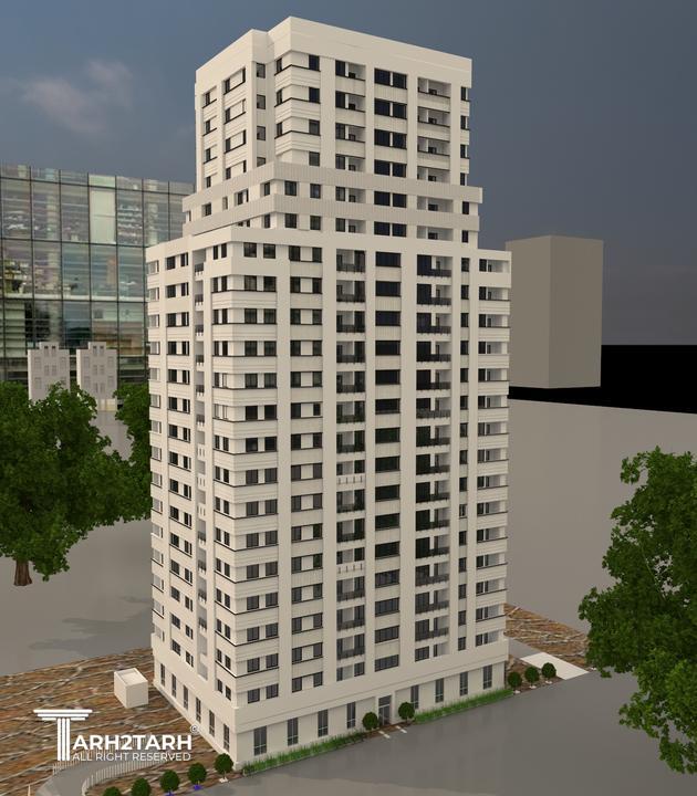 پروژه برج مسکونی بلوار کوهک