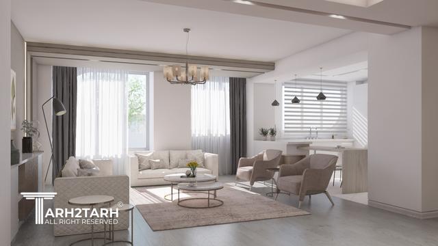 طراحی داخلی ساختمان زعفرانیه