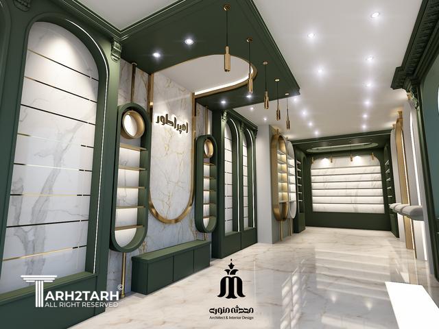 دیزاین واحد تجاری به سبک کلاسیک