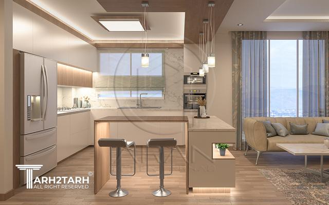 طراحی داخلی مسکونی سعادت آباد