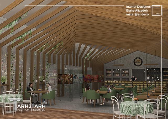 طراحی داخلی خانه پنیر کاله