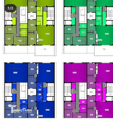 طراحی پلان مسکونی