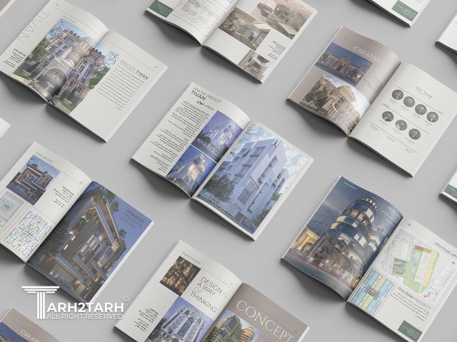 طراحی کاتالوگ، کارت ویزیت، تیزر شرکت فنی مهندسی تیوان