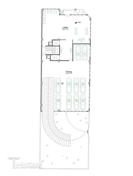 پلان طبقه -2