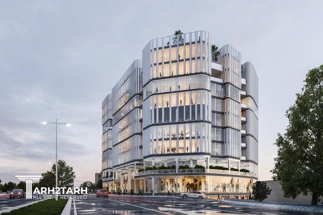 ساختمان اداری تجاری سام سنتر غرب