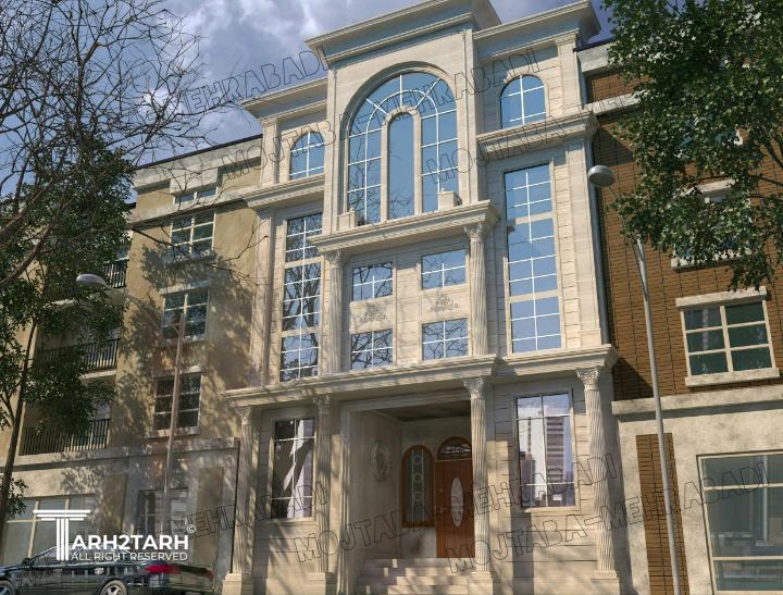 طراحی نمای مسکونی