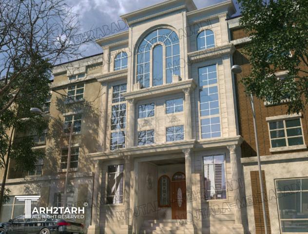 طراحی نمای مسکونی