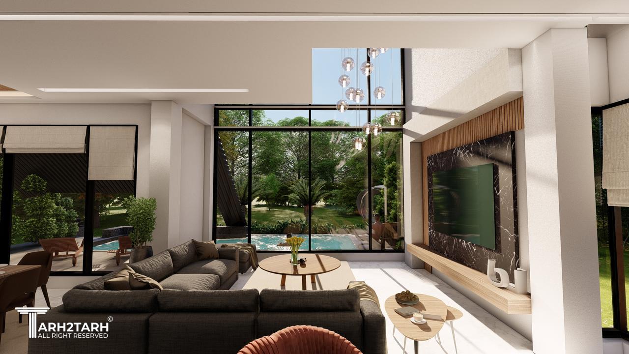 طراحی داخلی ویلا