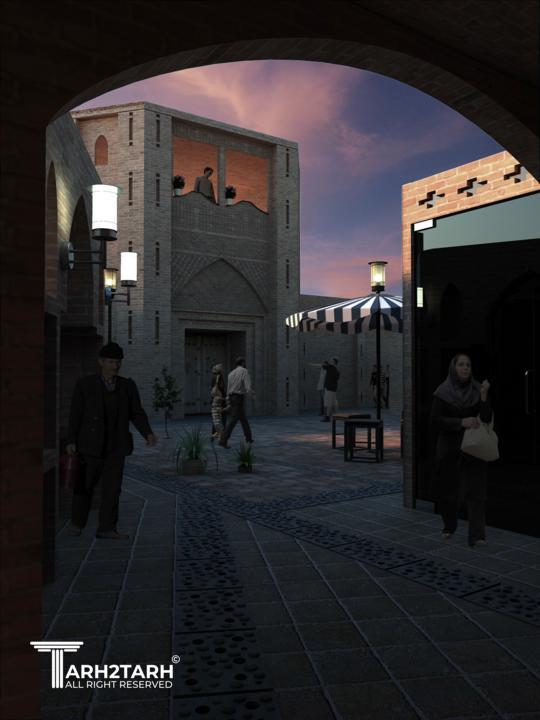 طراحی بازار سنتی دزفول