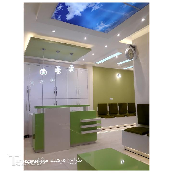 تصویر اجرا شده ی سالن انتظار