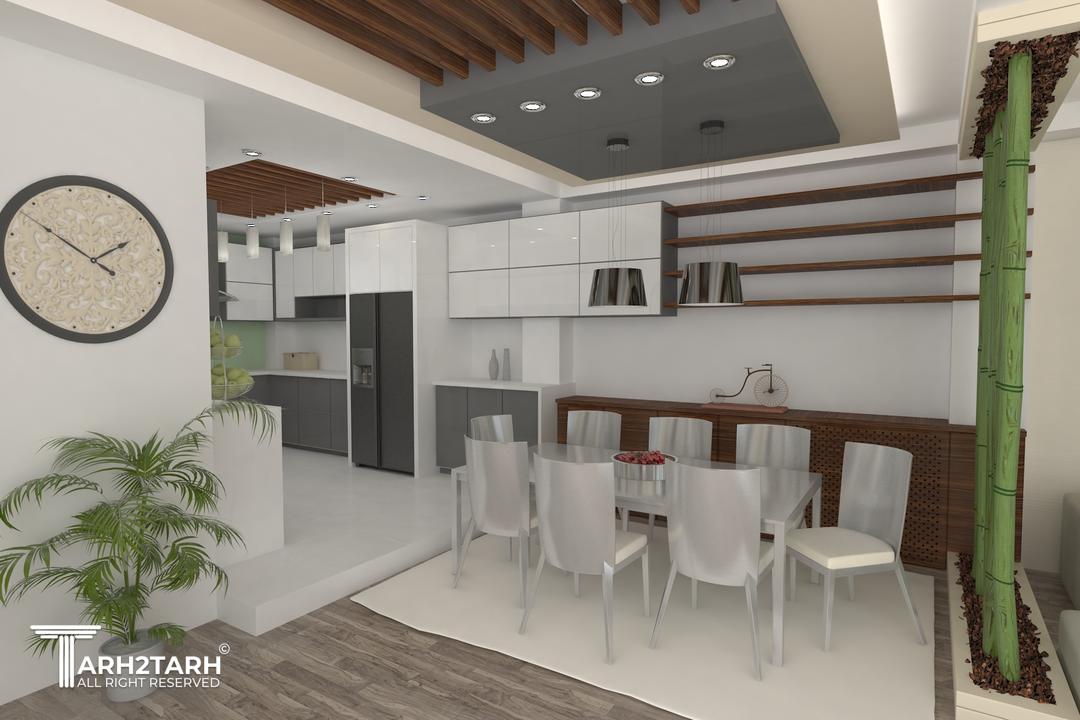 طراحی داخلی واحد مسکونی تبریز