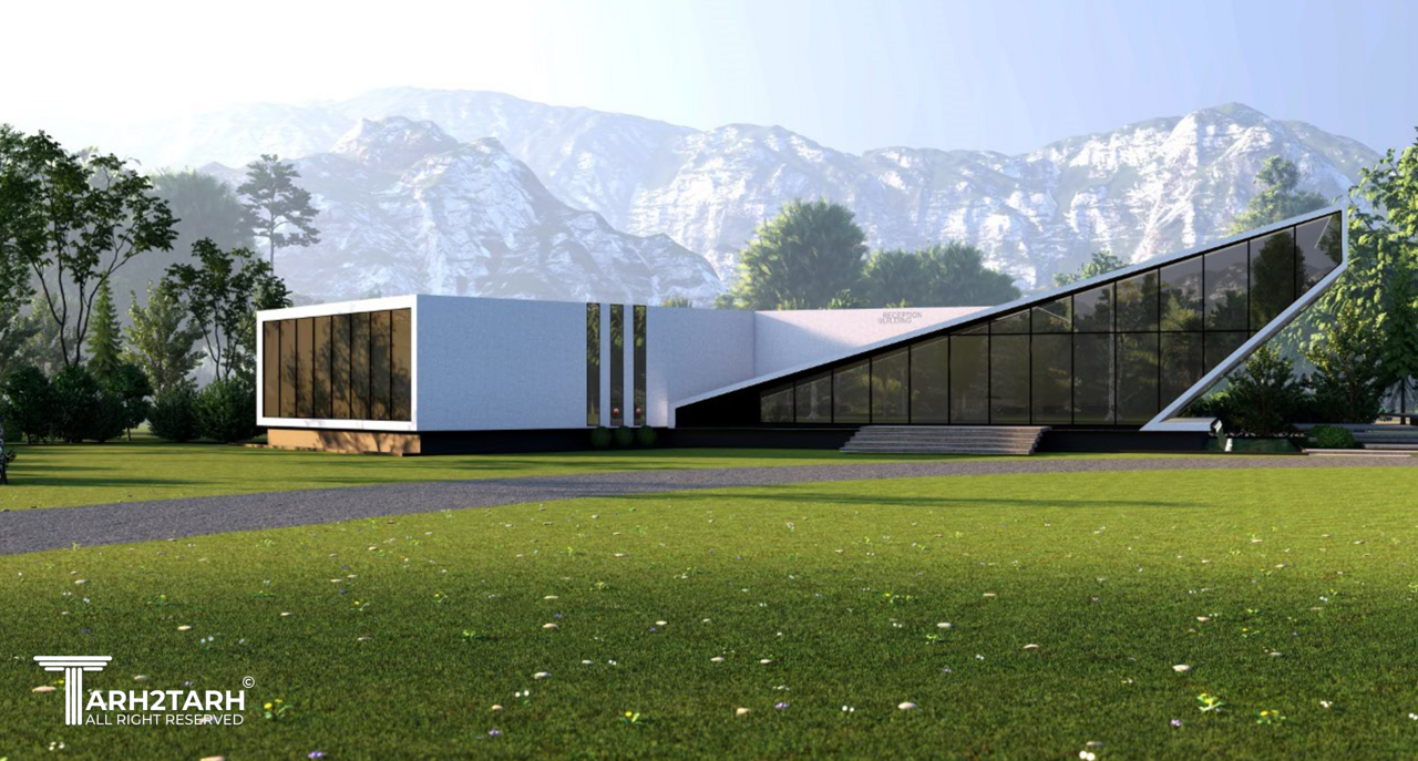 ساختمان پذیرش مجموعه اقامتی نور اوشیان