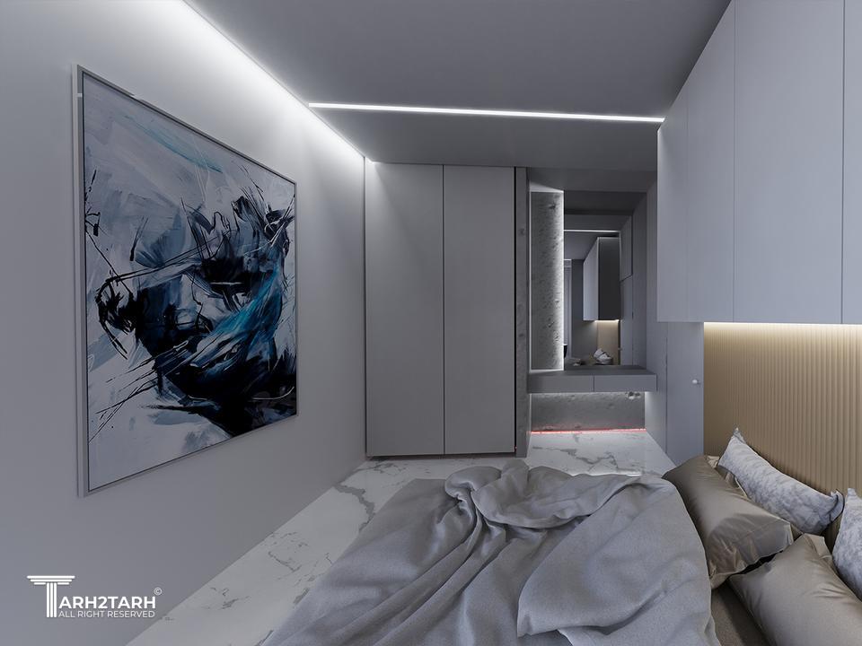 طراحی داخلی اتاق خواب مستر