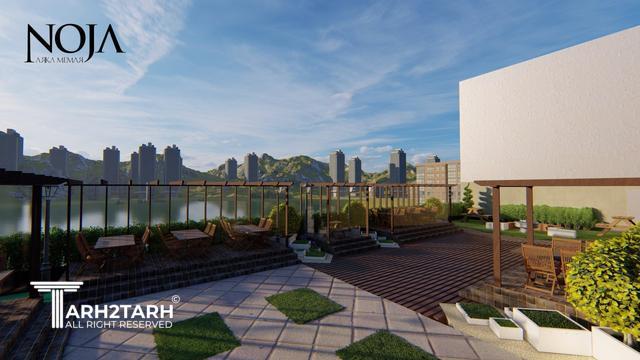 طراحی تراس رستوران