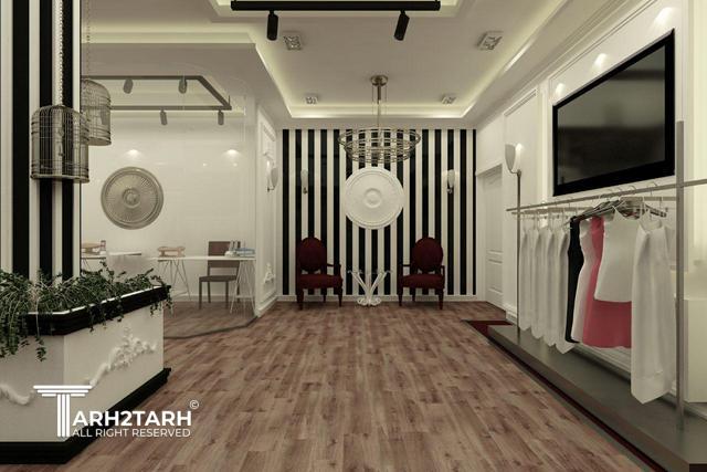 انجام خدمات مشاوره، طراحی و دکوراسیون داخلی مزون آریاک