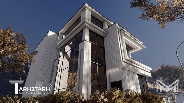 طراحی ویلا نمک آبرود 