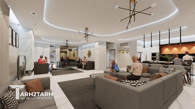 طراحی داخلی پروژه مسکونی(مخابرات)