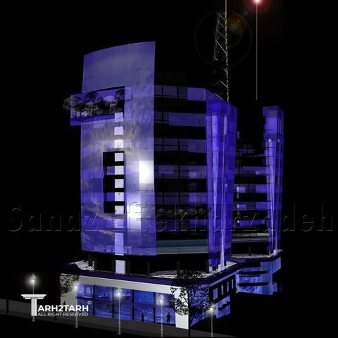 طراحی نمای برج های ارمغان