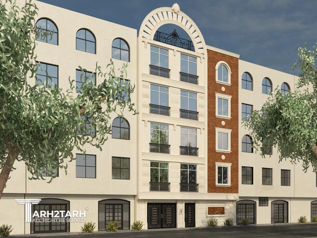 طراحی نما مجتمع مسکونی ستایش