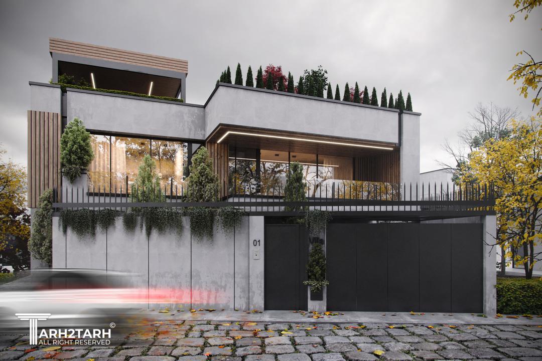 طراحی ویلا مدرن