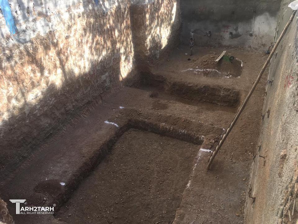 مرحله آماده سازی جهت اجرای بتن مگرروژه پاسداران (خرداد ماه 1400)