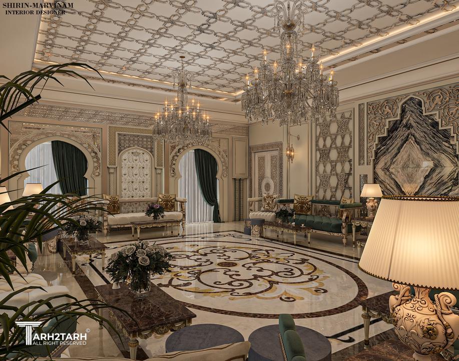 طراحی داخلی مهمانسرا