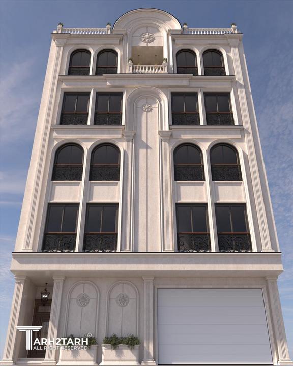 طراحی نما کرمان بلوار امام حسن