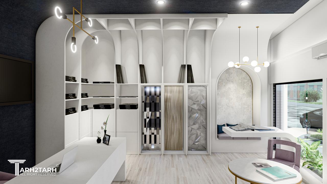 فضای داخلی گالری 